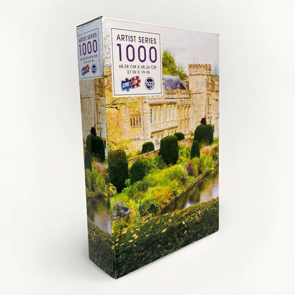 Artist Series 1000 Piece Jigsaw Puzzle 27” X 19” New Hobby SureLox TCG Manor - Picture 3 of 4